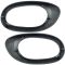 04-07 Buick Rainier Woodgrain Inside Door Handle Bezel PAIR