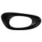 02-09 Chevy Trailblazer; 02-06 Trailblazer EXT Rear Textured Black Inside Door Handle Bezel PAIR
