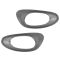 02-09 Chevy Trailblazer; 02-06 EXT (w/o Convenience Pkg) Frt Text Gray Inside Door Handle Bezel PAIR