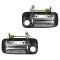 91-97 Toyota Land Cruiser Front Chrome Exterior Door Handle (w/Keyhole) PAIR