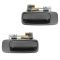 97-01 Toyota Camry, Lexus ES300 Rear Gray (1B2) Exterior Door Handle PAIR