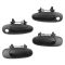 1993-97 Corolla Ext Door Handle (Textured Black) Front & Rear SET of 4