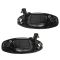 01-06 Hyundai Sante Fe Front Smooth Black Outside Door Handle w/Keyhole PAIR