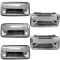 95-99 Suburban, Tahoe, Yukon CHROME Front & Rear, & Tailgate Outside Door Handle (Set of 5)