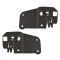 00-02 Lincoln LS Front Chrome Inside Door Handle PAIR