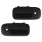 03-12 Chevy Express, GMC Savana Van Front Textured Black Outside Door Handle w/Keyhole PAIR