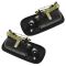 03-12 Chevy Express, GMC Savana Van Front Textured Black Outside Door Handle w/Keyhole PAIR