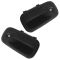 03-12 Chevy Express, GMC Savana Van Front Textured Black Outside Door Handle w/Keyhole PAIR