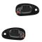 98-04 300M, Concord, Intrepid; 99-01 LHS Front Inner Textured Black w/Chrome Pull Door Handle PAIR