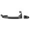 06-10 Hyundai Sonata Rear PTM Smooth Black Exterior Door Handle w/Cap Rear Pair
