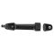 06-10 Hyundai Sonata Rear PTM Smooth Black Exterior Door Handle w/Cap Rear Pair