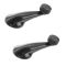 94-97 Chevy GMC S10, S15, Blazer, Bravada, Jimmy Black Manual Window Crank PAIR