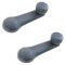 95-06 Accent; 96-00 Elantra; 99-01 Sonata Gray Window Crank PAIR