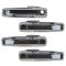 09-13 Dodge Ram 1500; 10-13 2500 3500 Outer Chrome Door Handle (w/o RF Keyhole) Set of 4