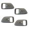 04-06 Toyota Tundra (Double Cab); 01-07 Sequoia; Charcoal Inside Door Handle Bezel SET of 4