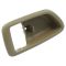 04-06 Toyota Tundra (Double Cab); 01-07 Sequoia; Oak Inside Door Handle Bezel RF=RR