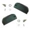 92-03 VW Eurovan Front Exterior PTM Door Handle Front Pair