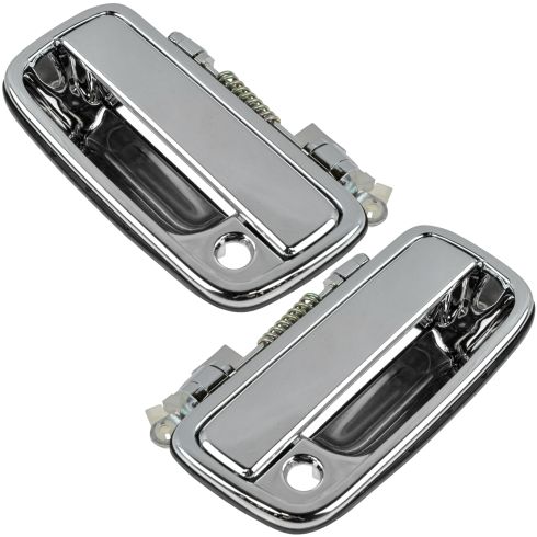 95-04 Toyota Tacoma Front Chrome Outside Door Handle Pair