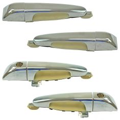 07-08 Hyundai Entourage Exterior Chrome Door Handle Set of 4