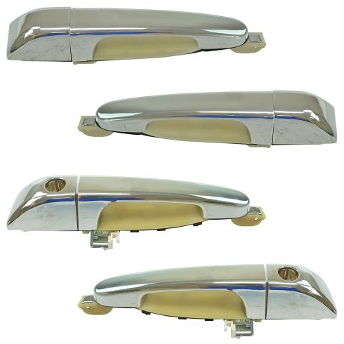 07-08 Hyundai Entourage Exterior Chrome Door Handle Set of 4