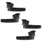 02-08 Dodge Ram 1500; 02-09 2500 3500 Black Inside Door Handle Set of 4