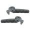 02-08 Dodge Ram 1500; 02-09 2500 3500 Gray Inside Door Handle PAIR