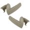 02-08 Dodge Ram 1500; 02-09 2500 3500 Tan Inside Door Handle PAIR