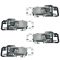 05-09 Chevrolet Equinox Front & Rear Inside Satin Door Handle Kit (Set of 4)