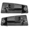 99-07 Silverado Sierra Metal Upgrade Door Handle o/s Ext Cab PAIR