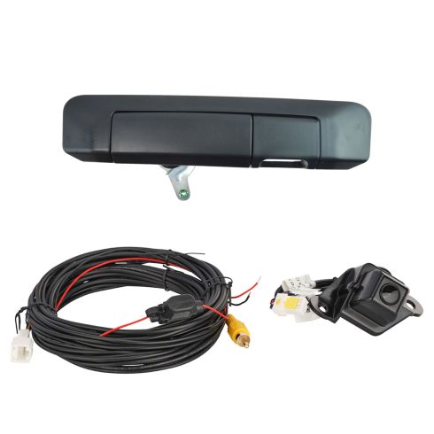 09-15 Toyota Tacoma Textured Black Rear View Back Up Camera Upgrade Kit (Add on)