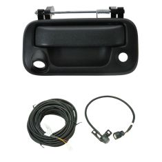 08-15 Ford Pickup; 08 Mark LT Textured Black Rear View Back Up Camera Upgrade Kit (Add-on Style)