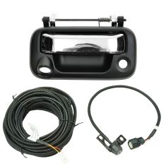 08-15 Ford Pickup; 08 Mark LT Chrome &  Black Rear View Back Up Camera Upgrade Kit (Add-on Style)