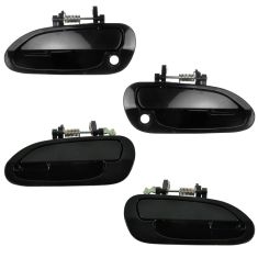 98-02 Honda Accord Exterior Door Handle Front & Rear Kit (Set of 4)