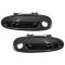 93-97 Corolla, Prizm Front & Rear Black Outside & Black Inside Door Handle Kit (Set of 8)