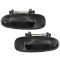 93-97 Corolla, Prizm Front & Rear Black Outside & Black Inside Door Handle Kit (Set of 8)