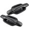 04-11 CColorado Canyon Front & RearTextured Black Outside Door Handle (w/Keyhole) Set of 4