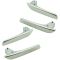 07-14 GM FS PU, SUV Front & Rear Door Chrome Pull Inner Door Handles w/Pins Kit (Set of 4)