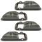 04-06 Toyota Tundra (Double Cab); 01-07 Sequoia; 00-04 Avalon Fawn Inside Door Handle Bezel Set of 4