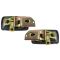 04-06 Tundra (Double Cab); 01-07 Sequoia Charcoal Front or Rear Door Inside Handle & Bezel Kit 4pc