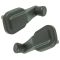 05-13 Volvo VNL; 09-13 VHD Dark Gray Manual Window Crank Handle Pair