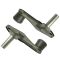 05-13 Volvo VNL; 09-13 VHD Dark Gray Manual Window Crank Handle Pair