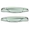 07-11 GM Full Size PU, SUV (w/Keyhole) Front Outer Chrome Door Handle Pair