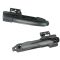 02-06 Camry; 03-08 Corolla; 04-08 Solara Front PTM Black Door Hdle (w/o Keyhole) Pair