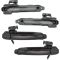 02-06 Camry; 03-08 Corolla; 04-08 Solara Front & Rear PTM Black Door Hdle (w/o Keyhole) Kit (4pcs)