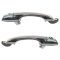 07-12 Caliber; 07-14 Compass, Patriot Front Chrome Outside Door Handle Pair w/o Pass Lock Provision