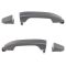 14-15 Silverado, Sierra 1500; 2015 2500, 3500 Rear Textured Black Outer Door Handle Pair