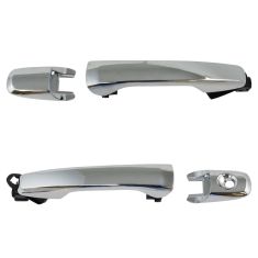 11-18 Ford Explorer (w/o Keyless Entry) Front Chrome Outer Door Handle Pair