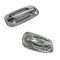 99-07 Silverado, Sierra, Yukon, Tahoe, Suburban Front Chrome Outside Door Handle w/o Keyhole Pair