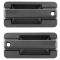 95-02 GM Kodiak, Topkick C60, C6000, C70, C7000 Front Black Outside Door Handle Pair