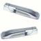 05-10 Grand Cherokee; 06-10 Commander Chome Front Outside Door Handle (w/ Keyhole) Pair